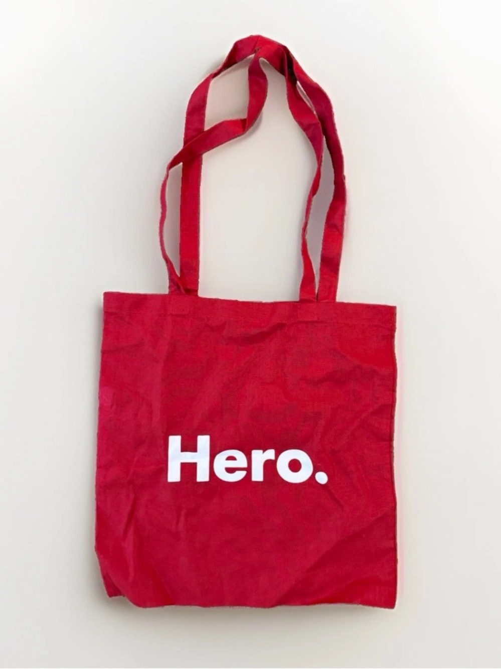 HERO Red Logo Tote Bag
